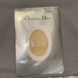Christian Dior Diorissimo UltraSheer Tights Vintage NWT